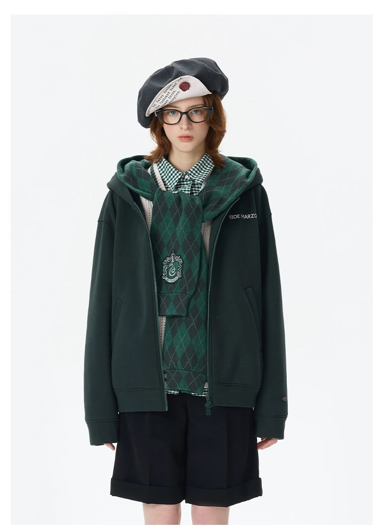 Harry Potter House Emblem Hoodie Jacket
