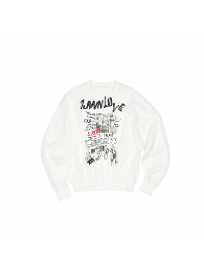 Graffiti Cat Sweatshirts