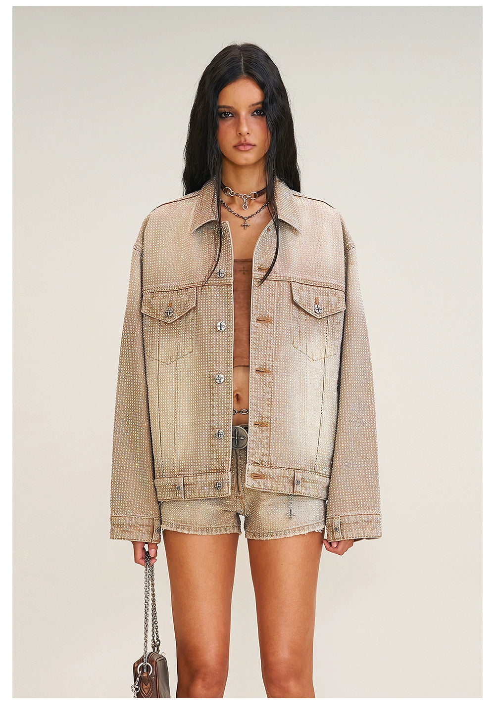 Wild Continent Handcrafted Oversized Denim Jacket