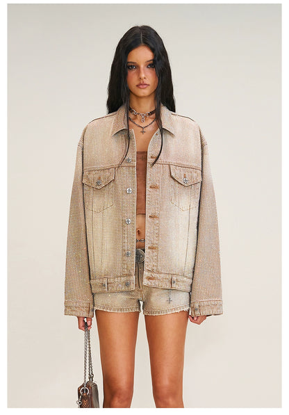 Wild Continent Handcrafted Oversized Denim Jacket