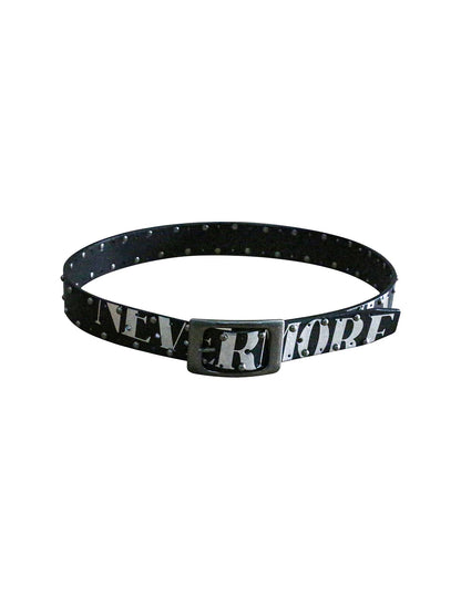 Vintage Punk Studded PU Leather Belt