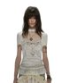 Cest Nous Butterbone Gothic Lace Top – T-Shirts & Polos