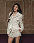 AGAM STUDIO Cropped Jacket & A-Line Mini Skirt Set – view 4