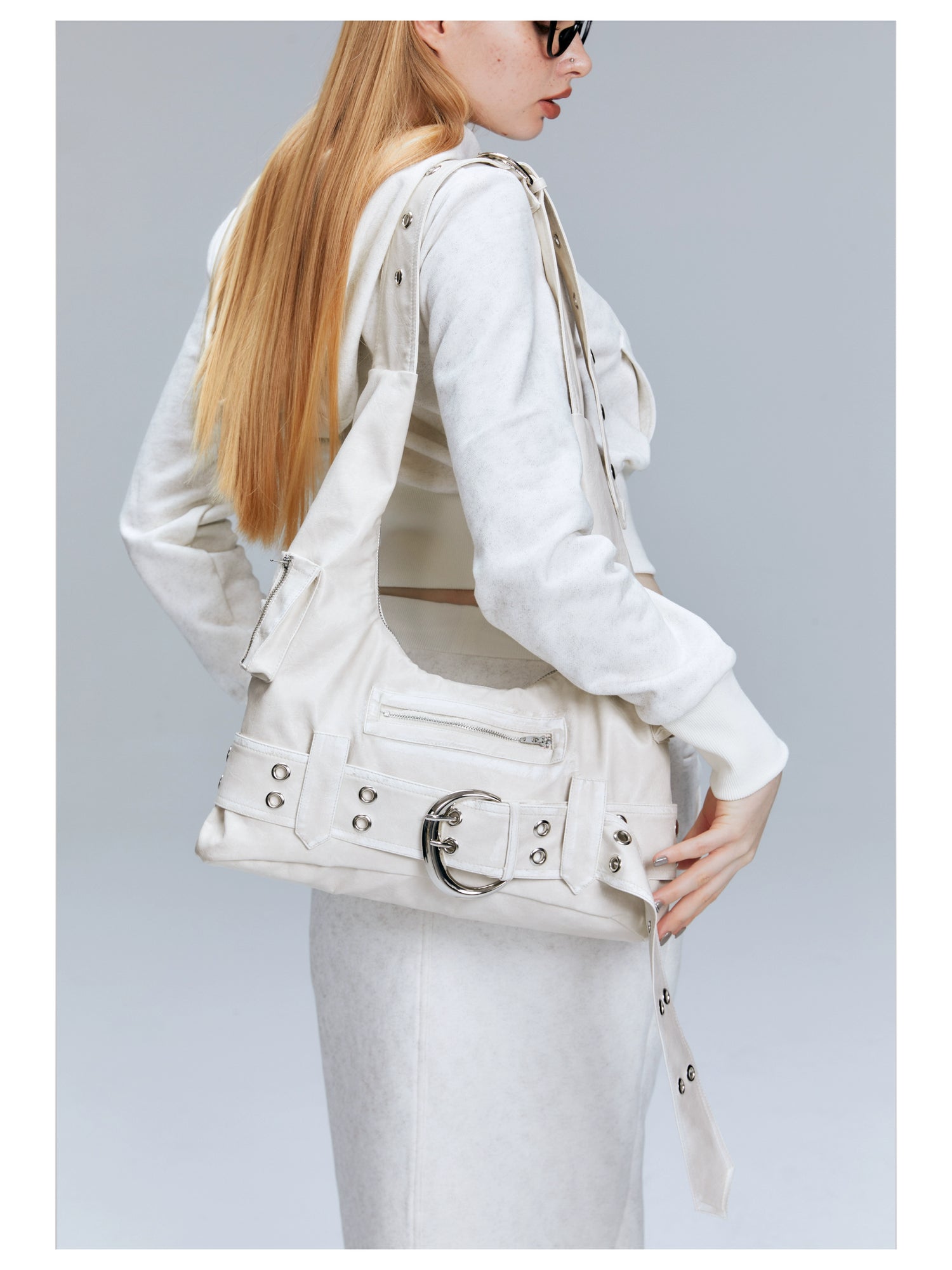 Functional Retro Shoulder Bag