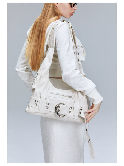Functional Retro Shoulder Bag