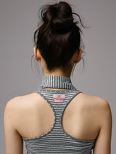 Polka Dot Stripe Double-Sided Tank Top - CHINASQUAD
