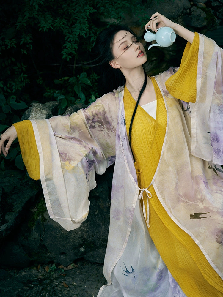 &quot;燕燕于飞&quot; Warring States Hanfu Set