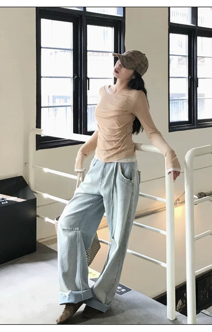 Vintage Camouflage Embroidered Baseball Cap