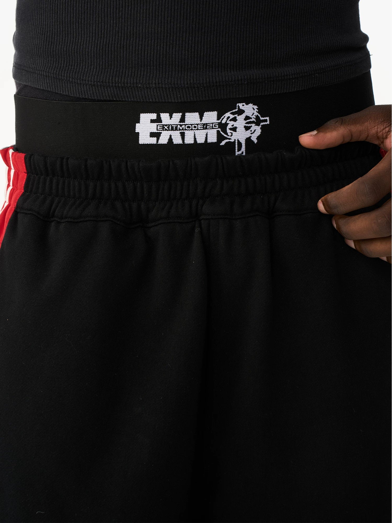 Double Waist Printed Street Sweatpants