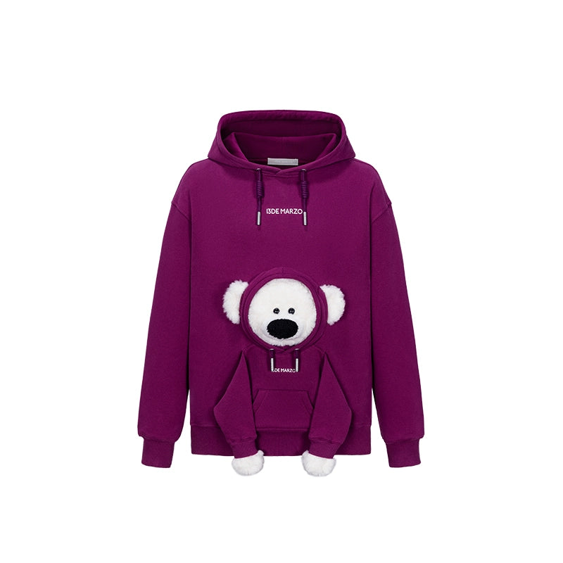 Teddy Pocket Hoodie