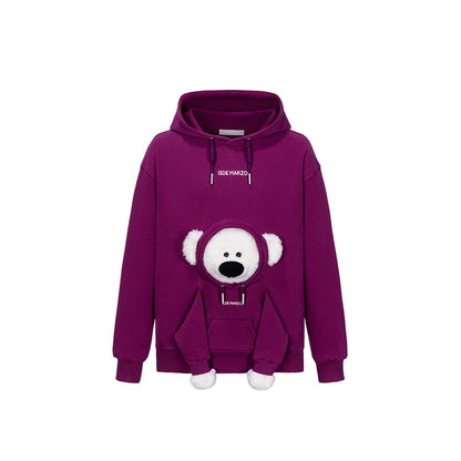 Teddy Pocket Hoodie