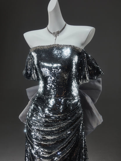 Chasing Light Sequin-Lumina Couture Gown