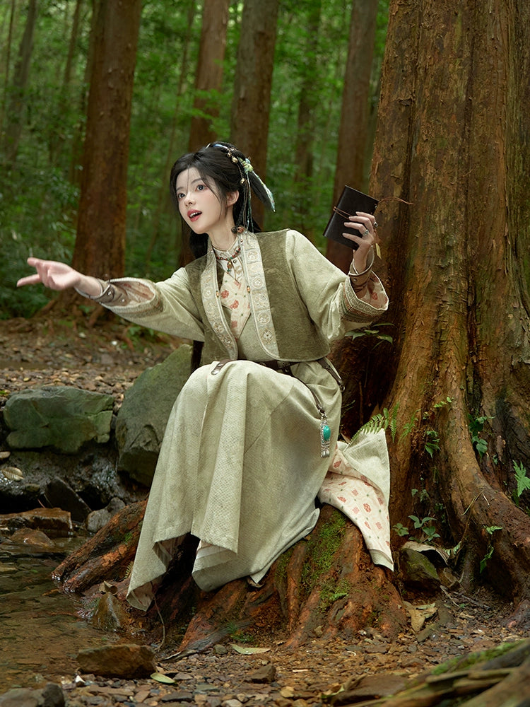 &quot;无邪曲&quot; Modern-style Hanfu Set