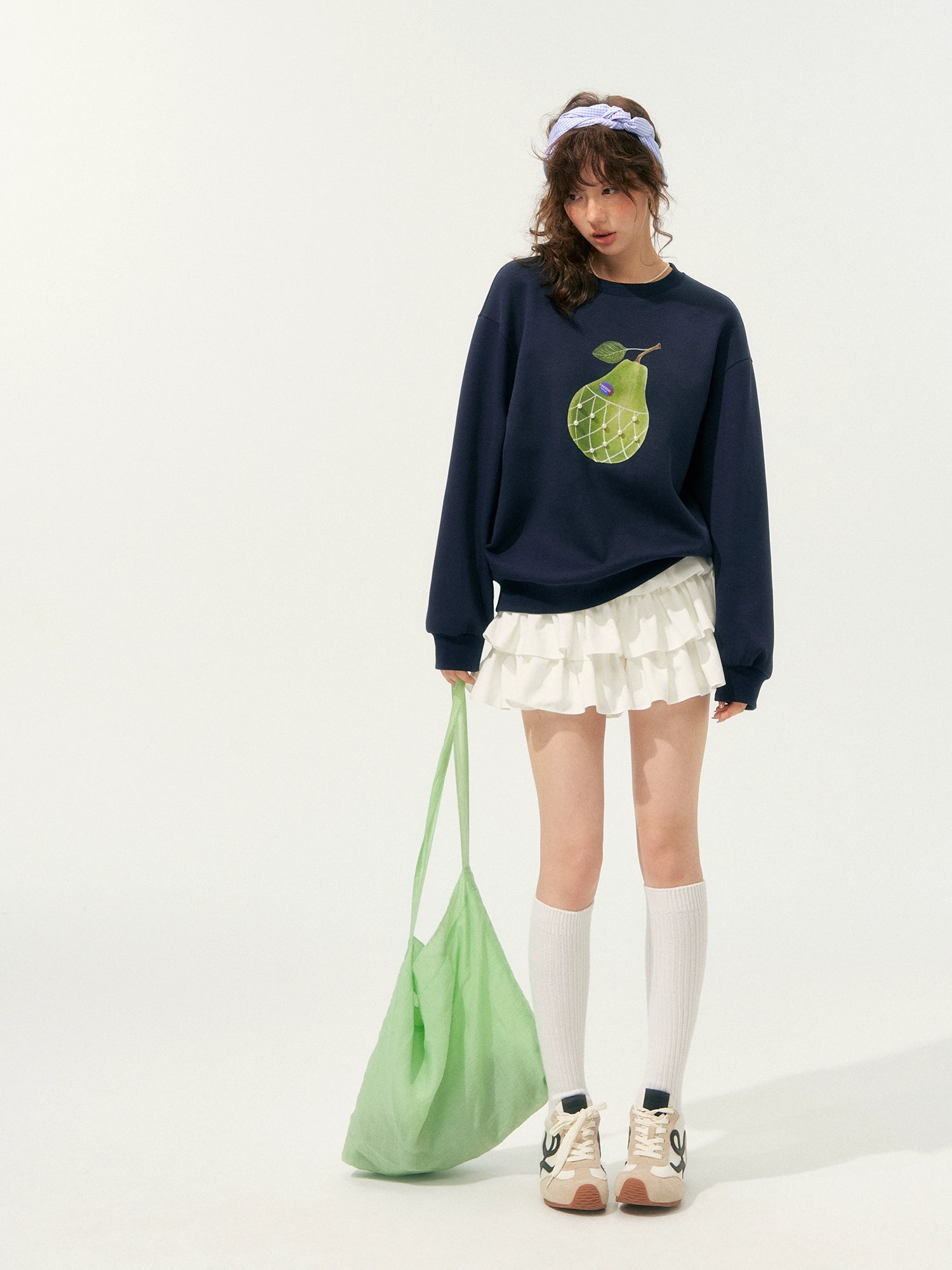 Pear Printed Sweatshirt