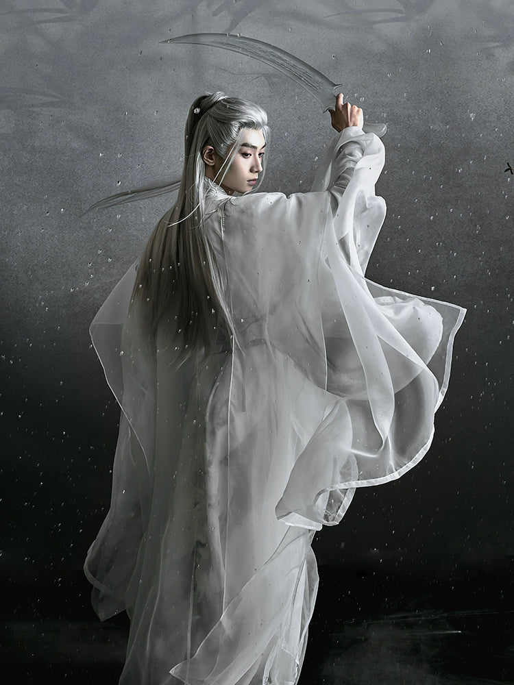 &quot;九重飞雪&quot; Modern-style Hanfu Set