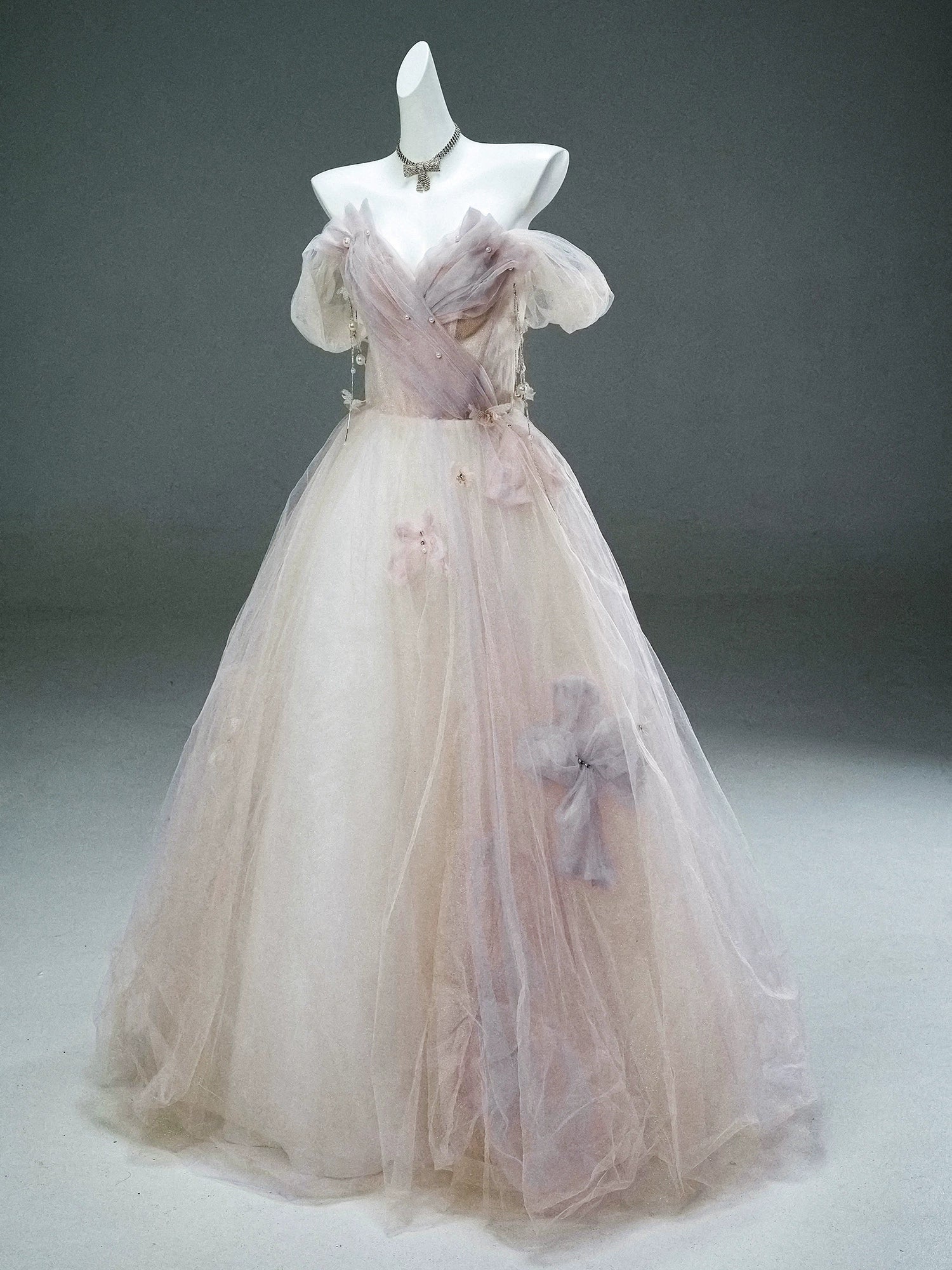 Petal Shatter Reverie Couture Gown