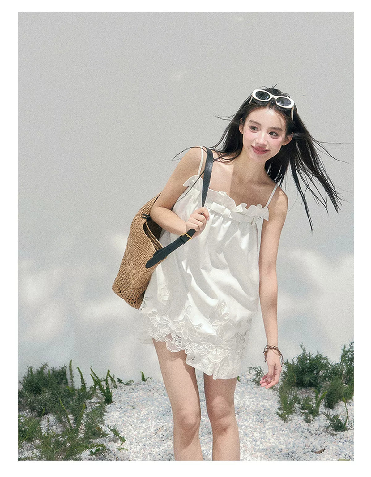 Bouquet Summer Lace Camisole Top