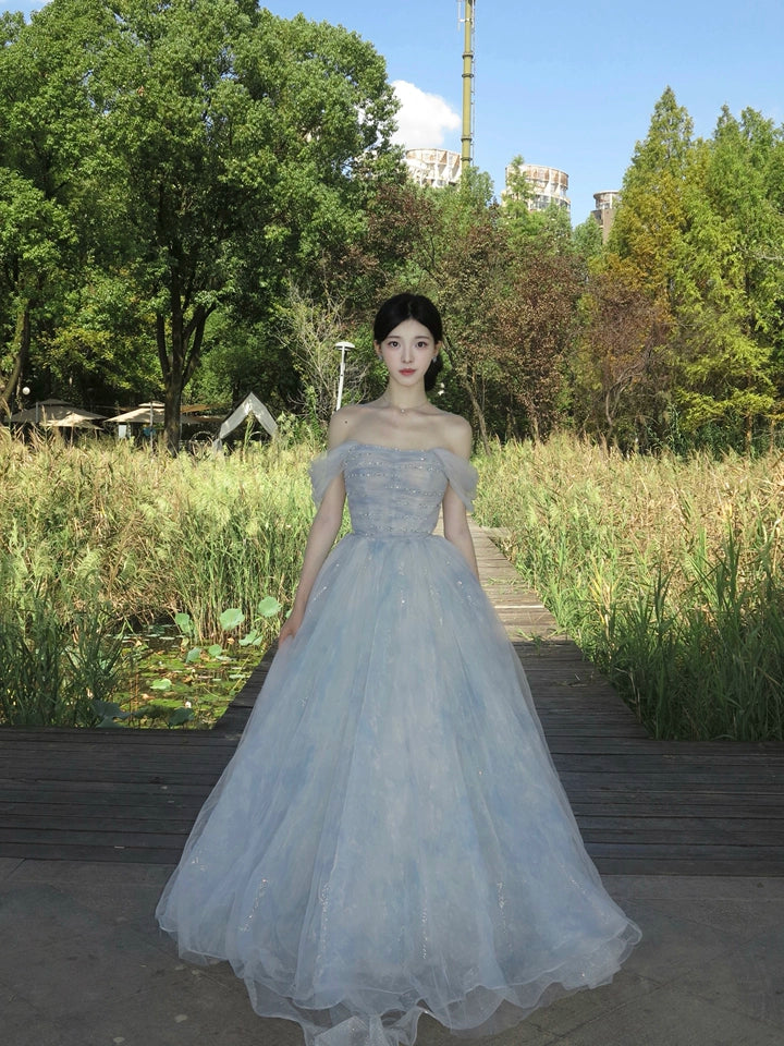 Zero-Seven Serene Celestial Tulle Gown