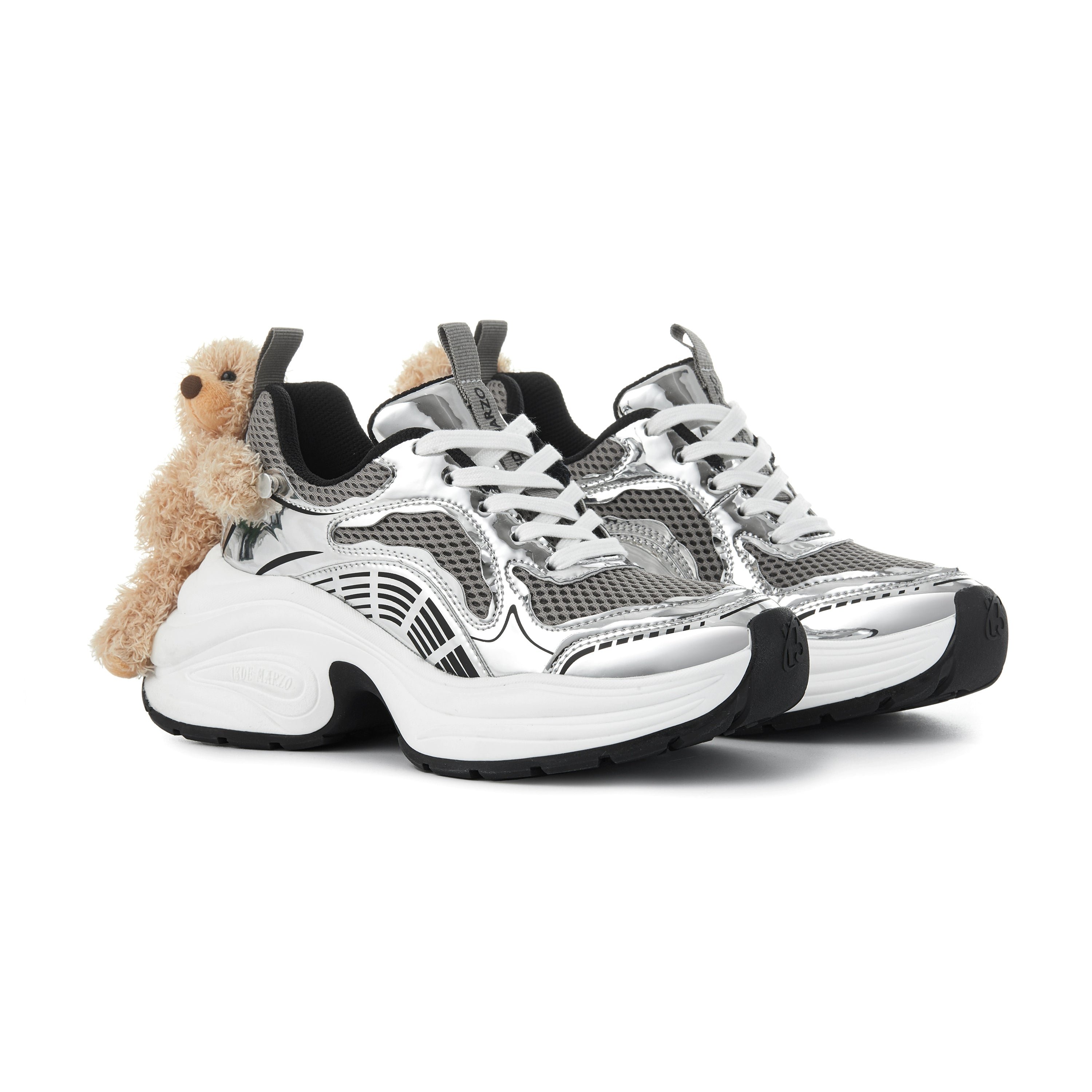 Retro Round-Toe Chunky Casual Shoes