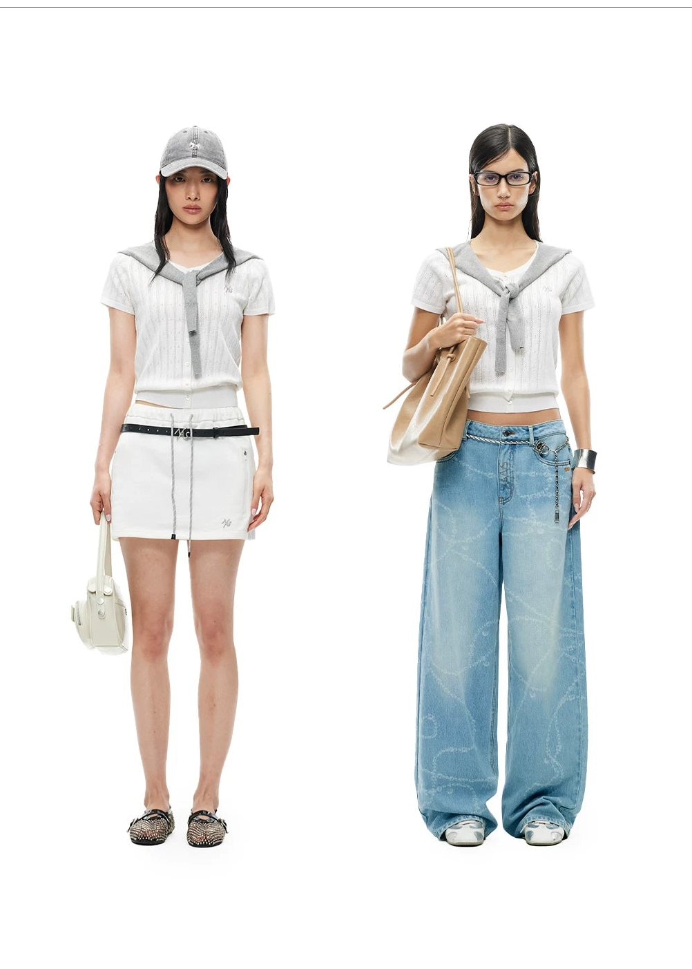 Doro Shawl Tencel Knit T-Shirt