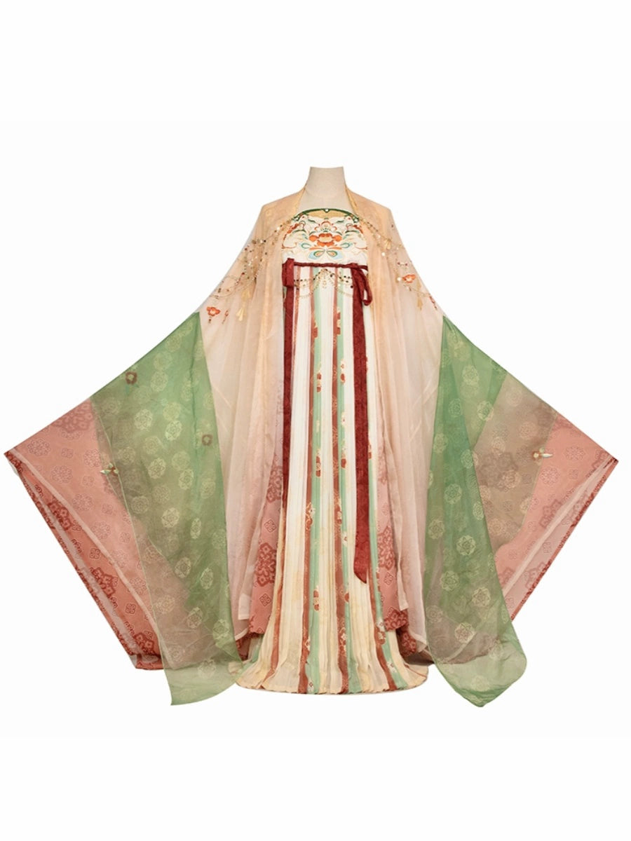 &quot;长安乐&quot; Tang Dynasty Hanfu Set