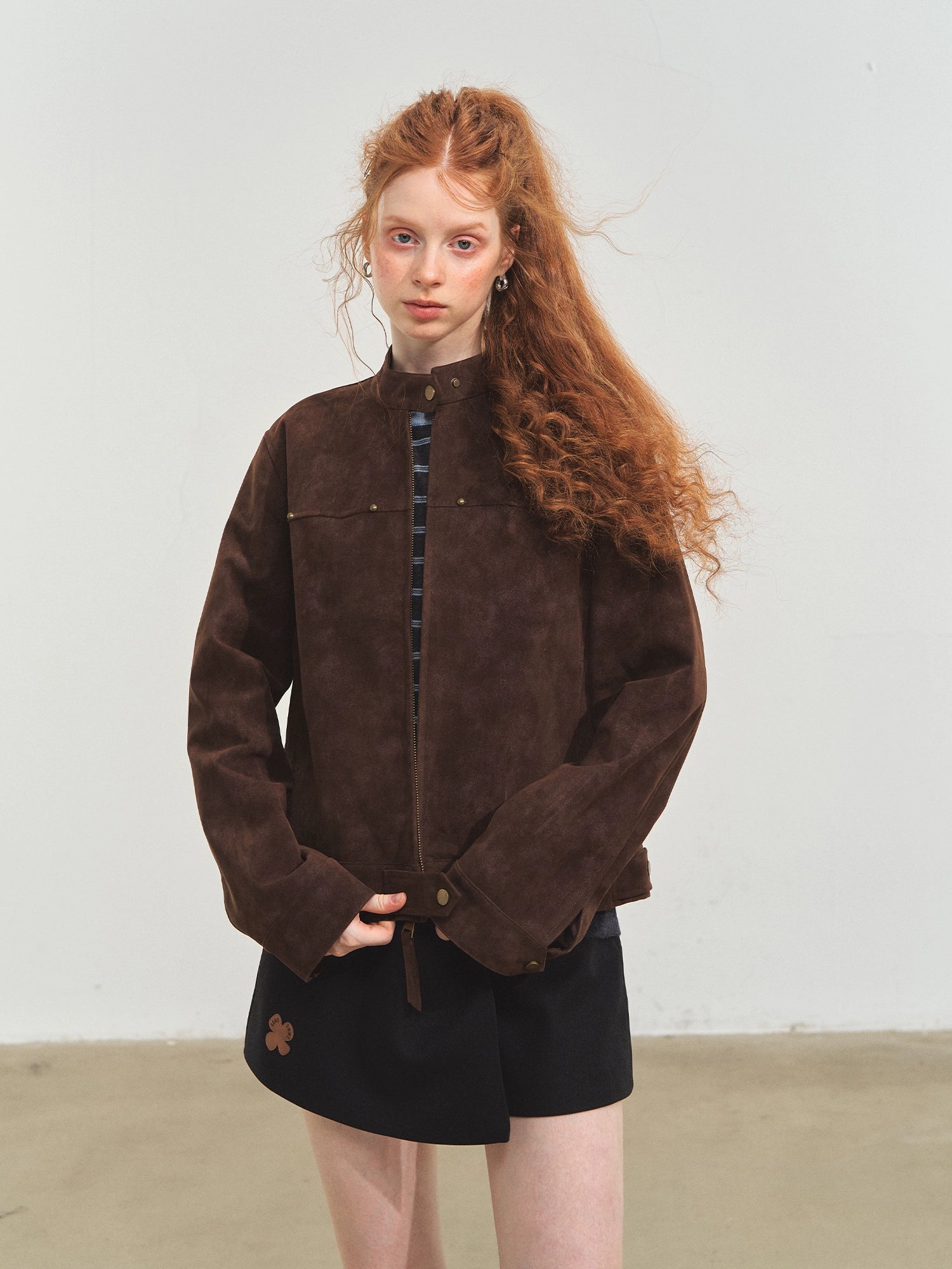 Vintage Distressed Moto Jacket