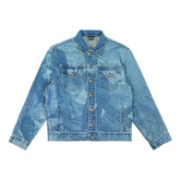 Kraftwerk Band Print Denim Jacket - CHINASQUAD