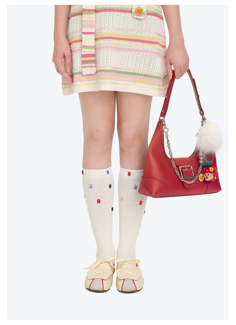 Lollipop Chain Underarm Bag