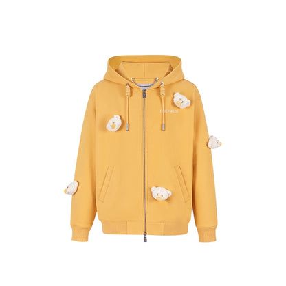 Teddy Cloud Zip Hoodie