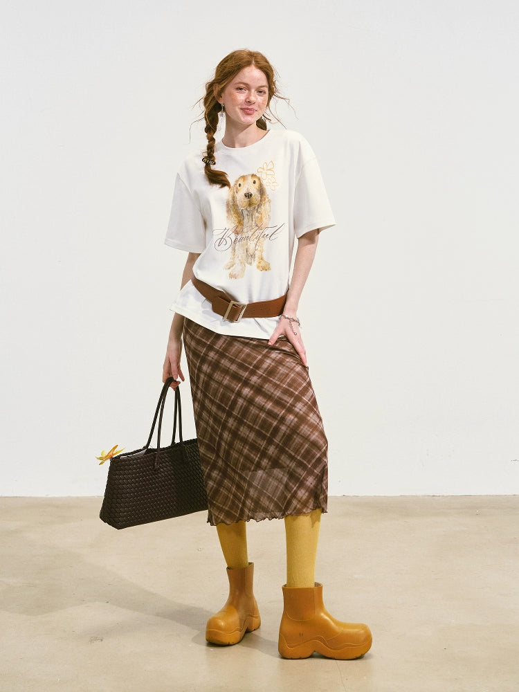 Sloppy Puppy Oversized Sleeve T-shirt