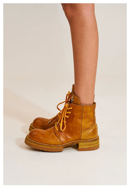 RAGE Origin Goodyear Horsehide Moto Boots