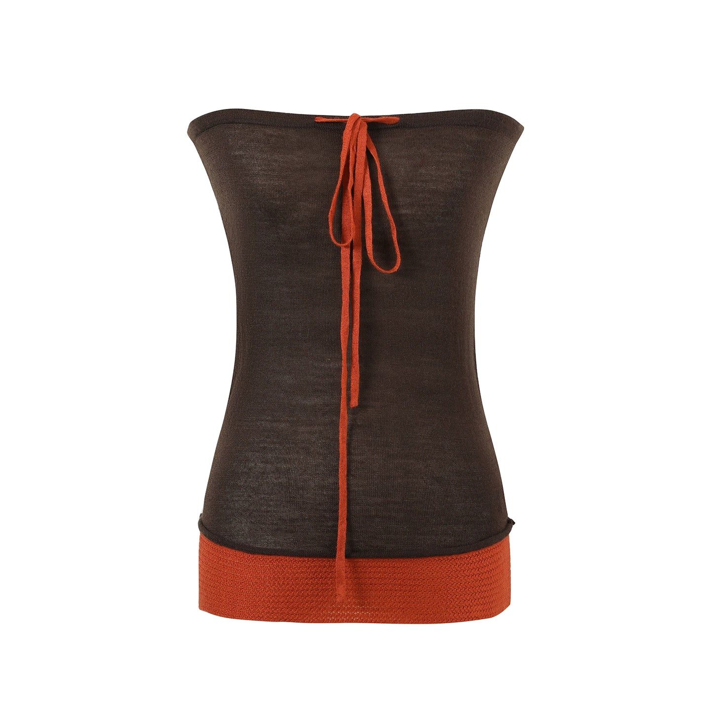 Colorblock Wool-Blend Bandeau