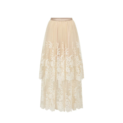 Liberty Letter French Lace Peter Pan Collar Shirt
