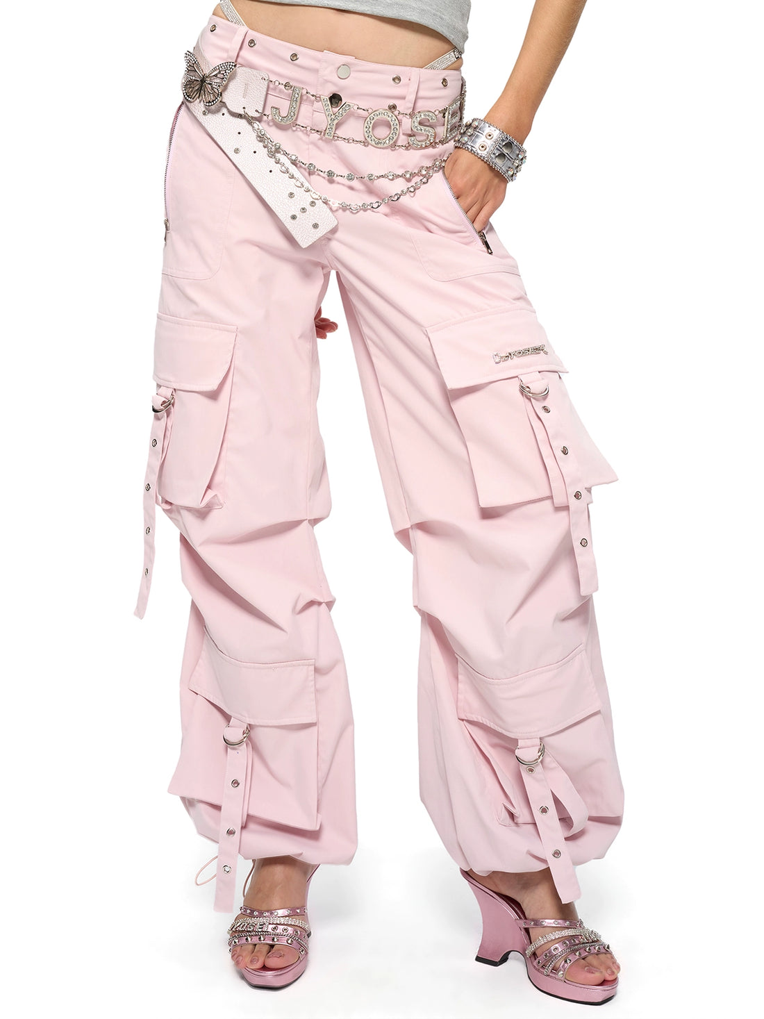 Y2K Low-Waist Cargo Pants