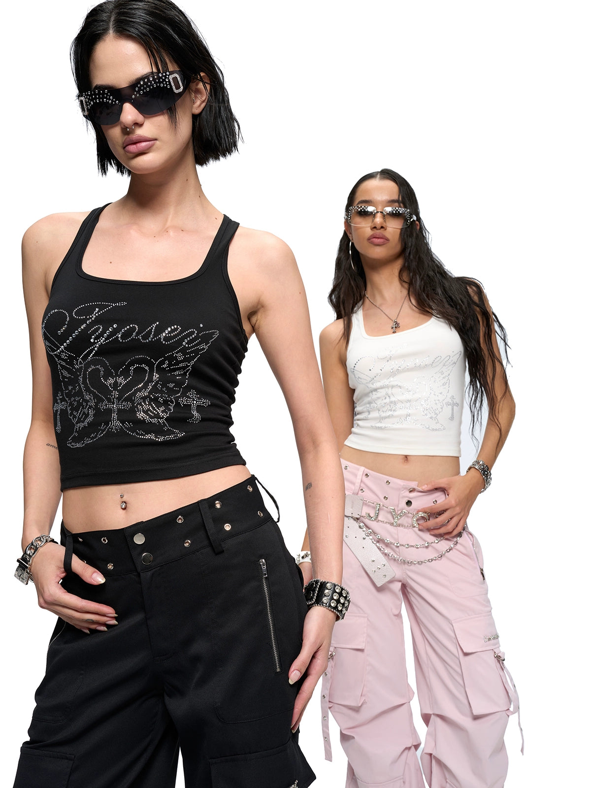 Slim Fit Cropped Tank Top