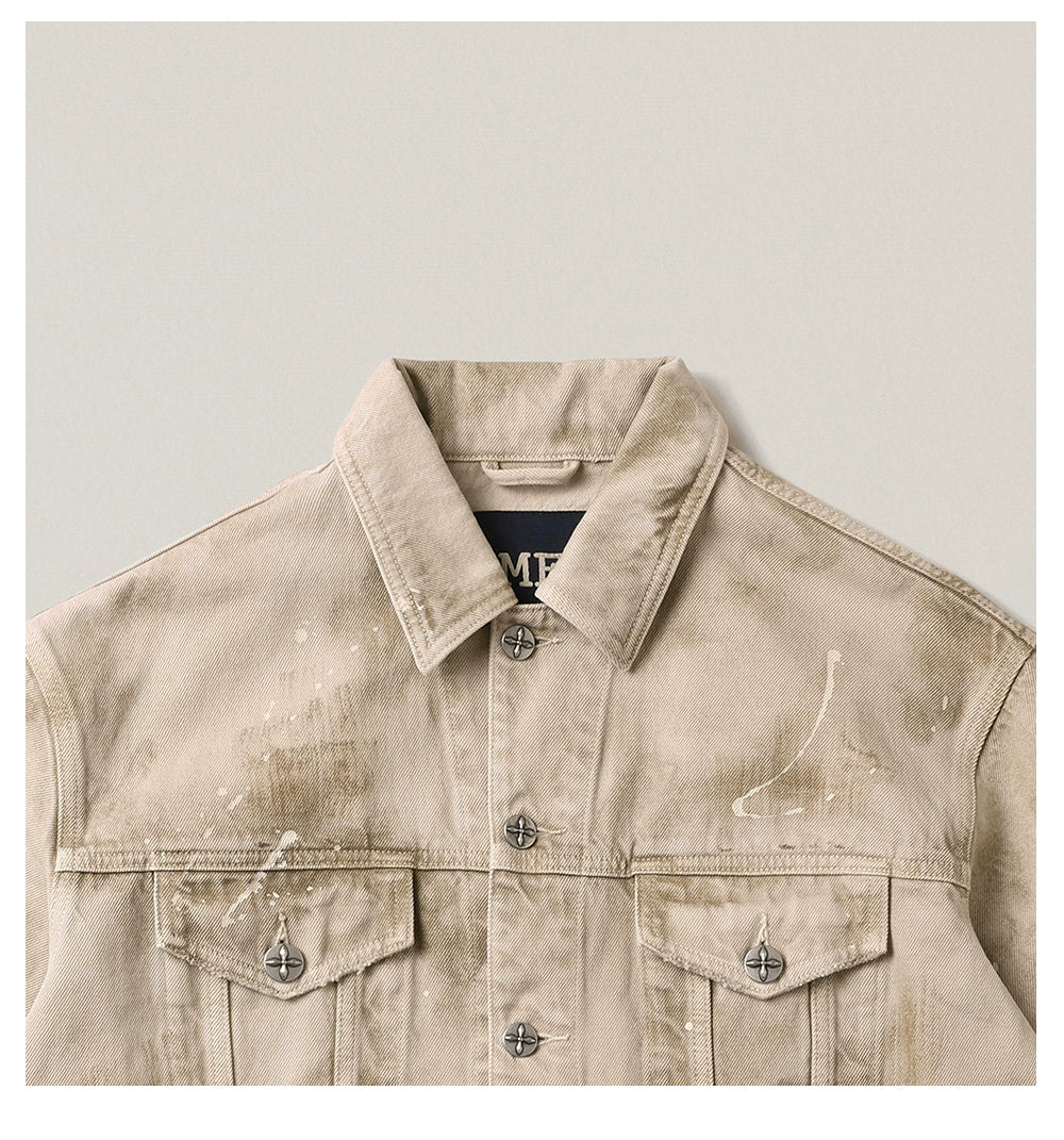 Wild Continent Handcrafted Oversized Denim Jacket