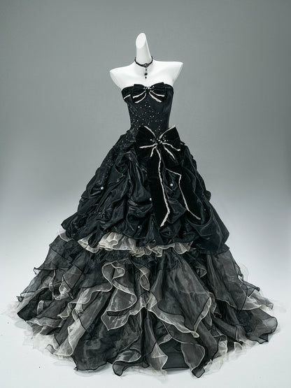 Midnight Whisper Couture Gown