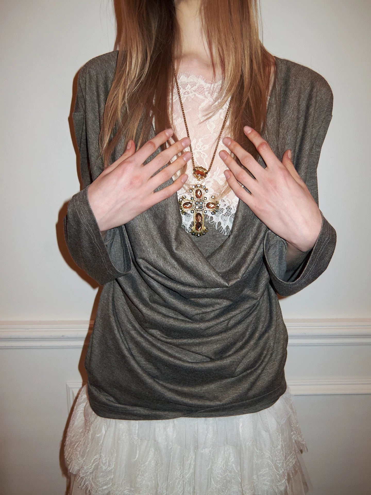 Two-Way Layered Long Sleeve Base Layer