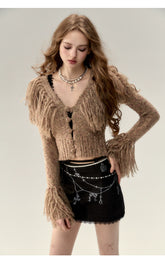 Fringe Knit Sweater - CHINASQUAD