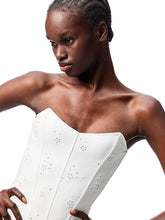 Jacquard Fishbone Strapless Sexy Swimsuit - CHINASQUAD