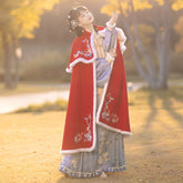 "芙蕖"Ming-Dynasty Hanfu Set - CHINASQUAD