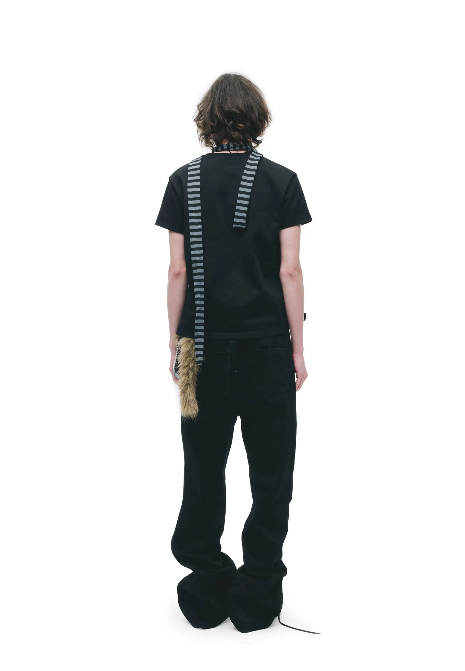 Retro Graphic Slim-Fit Cotton T-Shirt