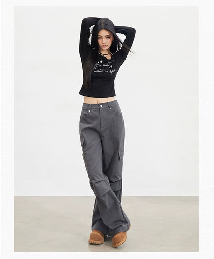 Ruched Cargo Pants - CHINASQUAD