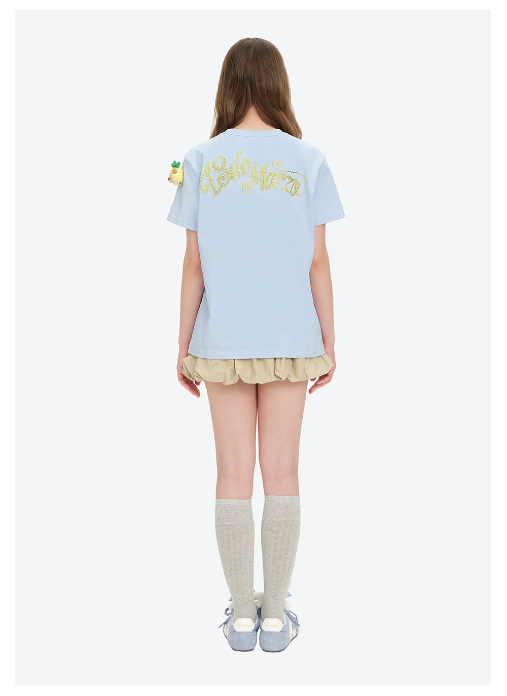 Crystal Bear Embellished T-shirt