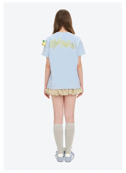 Crystal Bear Embellished T-shirt