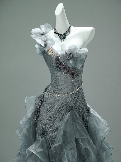 Ethereal Deepsea Couture Gown