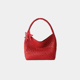 Medium Woven Tote Shoulder Bag ECODAY