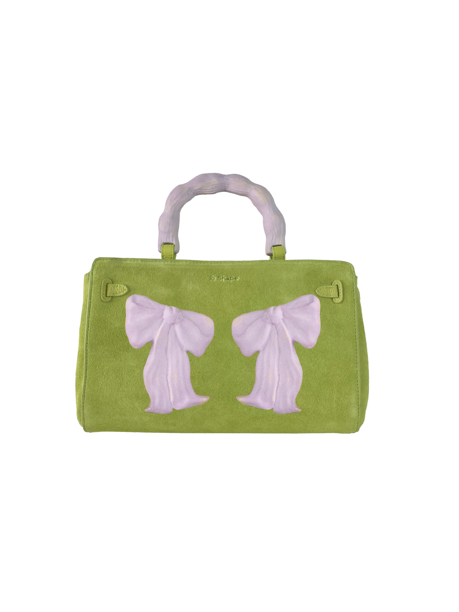 Handcrafted Ceramic Bow Bag