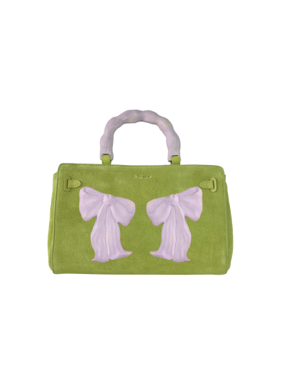 Handcrafted Ceramic Bow Bag