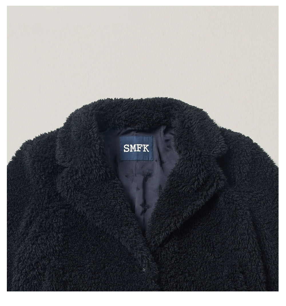 Nomad Cross Wool Oversized Coat